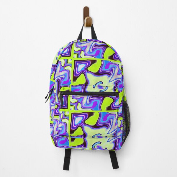 Item preview, Mood Swing Green Yellow Blue Purple Pink Pattern designed and sold by Sector18.