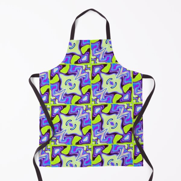 Item preview, Mood Swing Green Yellow Blue Purple Pink Pattern designed and sold by Sector18.