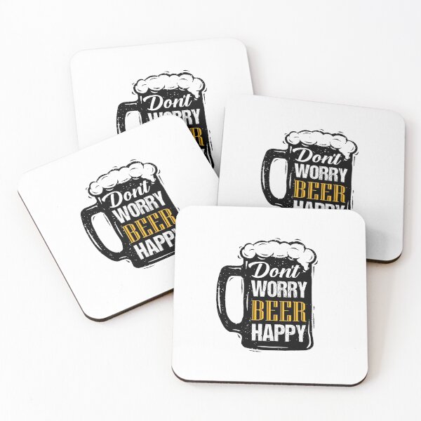 Item preview, Don't worry beer happy designed and sold by WaveOcean123.