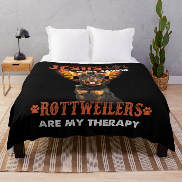 Item preview, Jesus Is My Savior Rottweilers Are My Therapy designed and sold by BrittanyGaylord.
