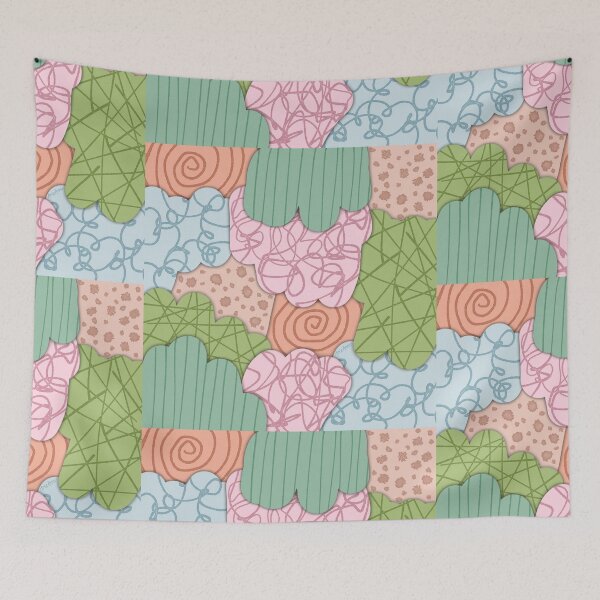 Item preview, Abstract trees and flowers designed and sold by ArteAnnie.