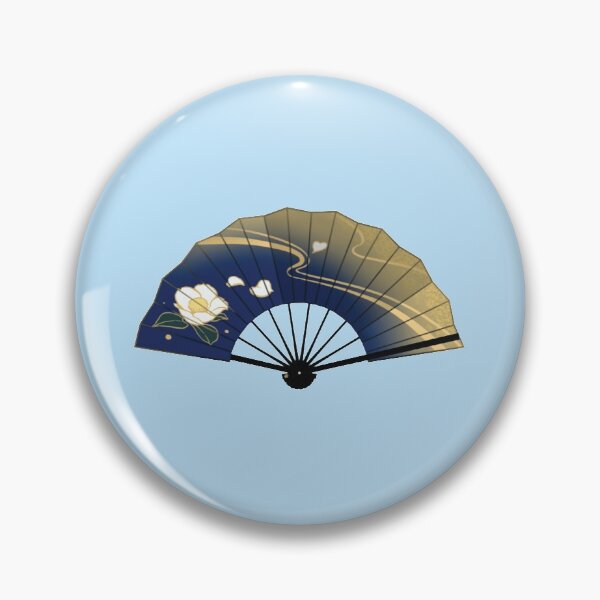 Item preview, Genshin Impact Ayaka Fan designed and sold by jenbdesigns.