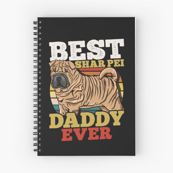 Item preview, Shar Pei Dog Dad Daddy Father's Day T-Shirt  designed and sold by StarcyWol.