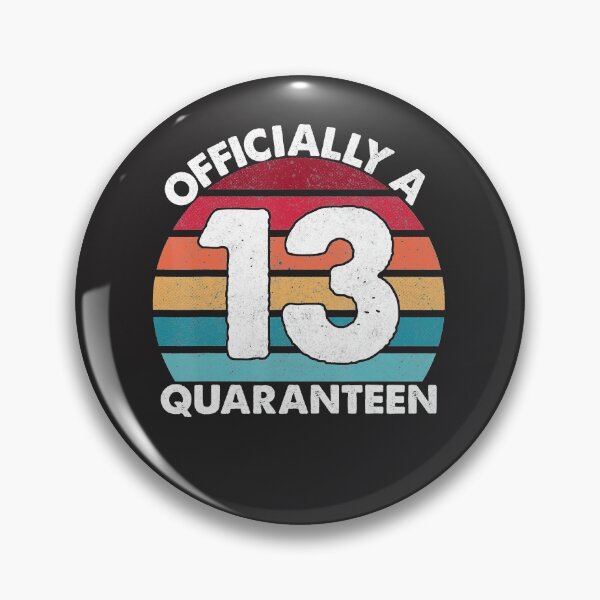 Item preview, 13th Birthday Officially a Quaranteen Teenager 13 Years Old designed and sold by hyonguerecax8.