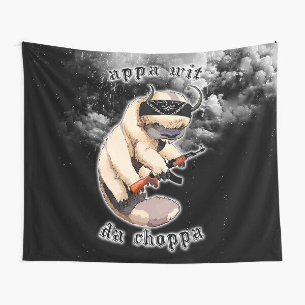 Appa Wit Da Choppa Tapestry