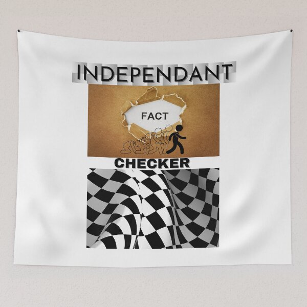 Item preview, INDEPENDANT FACT CHECKER designed and sold by Flirt-Teez.