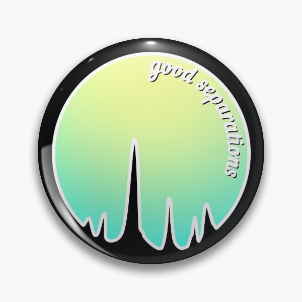 Item preview, Good Separations - Ombre Outlined Cutout designed and sold by Artsy-Chemist.