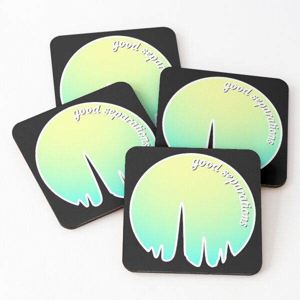 Item preview, Good Separations - Ombre Outlined Cutout designed and sold by Artsy-Chemist.