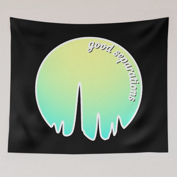 Item preview, Good Separations - Ombre Outlined Cutout designed and sold by Artsy-Chemist.