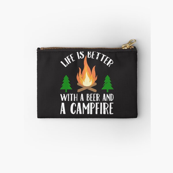 Item preview, Camping Lover Gift Life is Better With Beer And A Campfire designed and sold by hyonguerecax8.