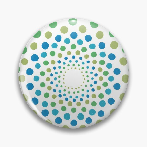 Item preview, Blue Green Burst Mandala designed and sold by 4mcoleman.