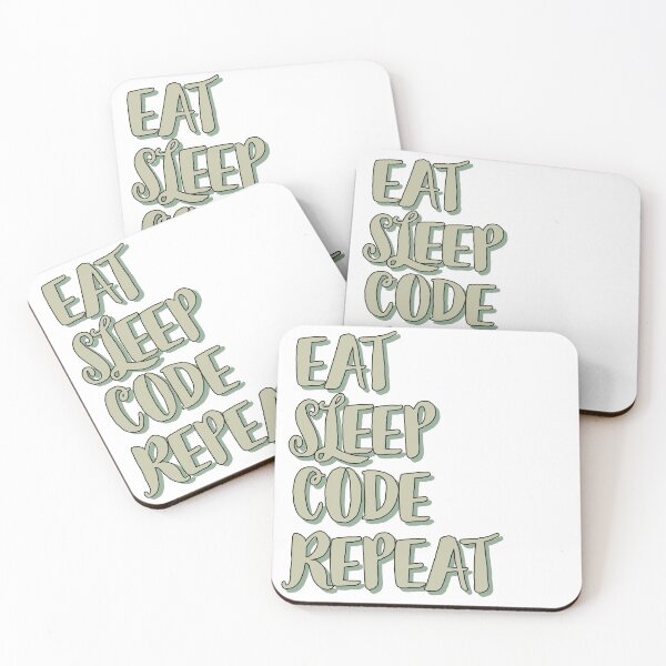 Item preview, eat, sleep, code, repeat designed and sold by Jabaroni.