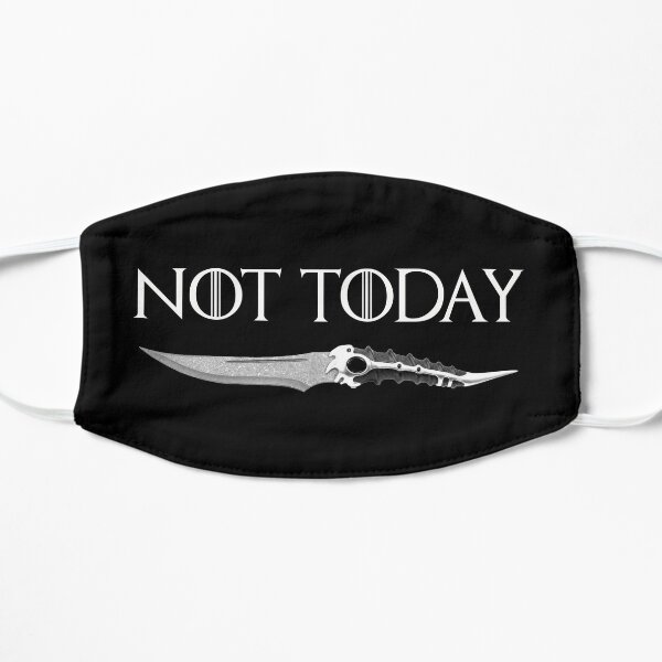 Not Today Stark Art Game Flat Mask