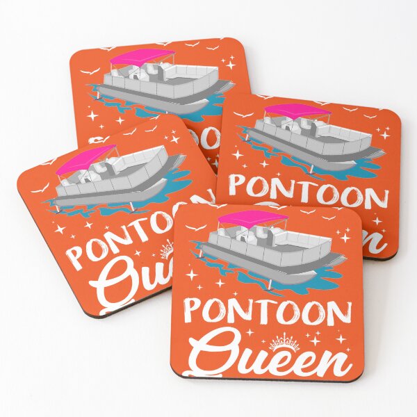 Item preview, Pontoon Queen Pontooning Boat Lover Funny  designed and sold by FrankyShopUs.