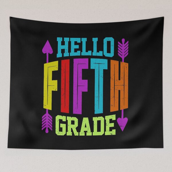Item preview, Back To School Hello Fifth Grade designed and sold by elisamarez97.