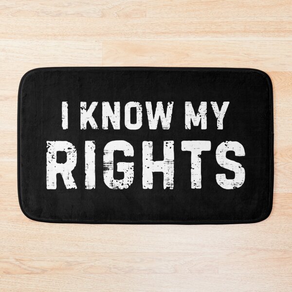 Item preview, I Know My Rights designed and sold by OverdoneBravado.