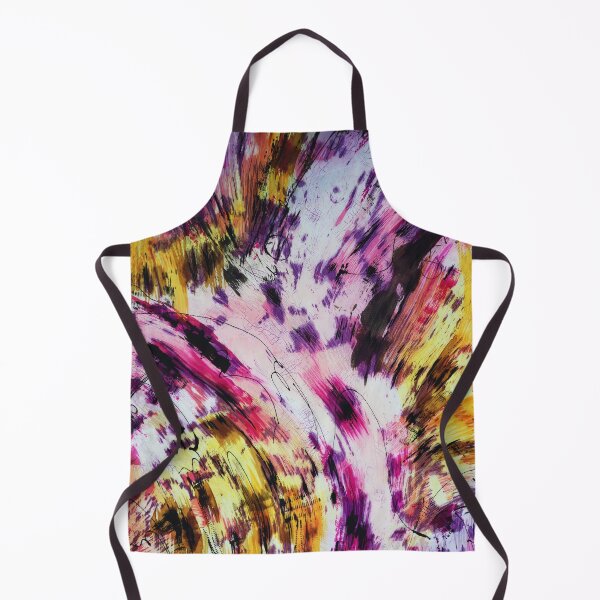 Item preview, Abstract Batik in Magenta ,Violet and Yellow designed and sold by Leslie Rogers Todder.