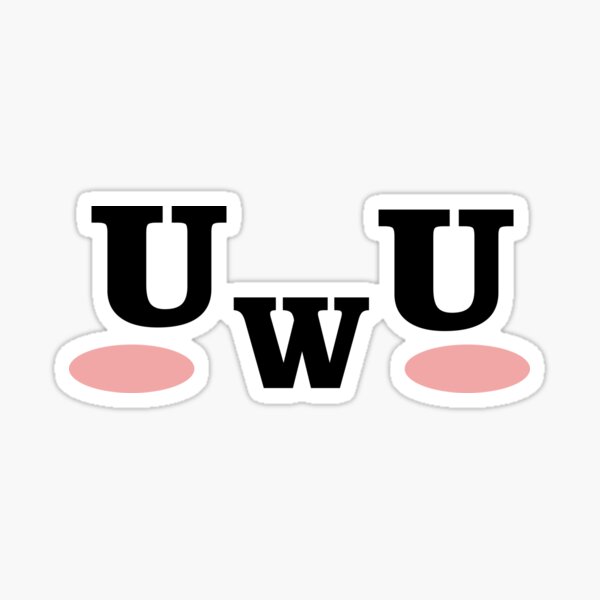 Uwu Emo Stickers for Sale