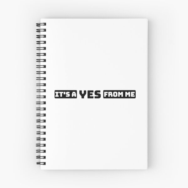 Item preview, It's a yes from me Simon cowell saying designed and sold by Fiona Shorts.