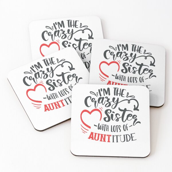 Item preview, I'm The Crazy Sister With Lots Of Auntitude designed and sold by FOX1999-Design.