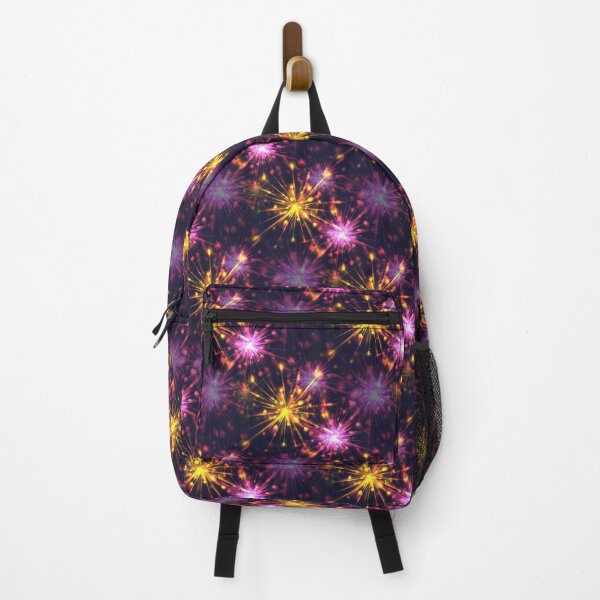 Item preview, Seamless texture with festive fireworks of hearts designed and sold by Veleri.