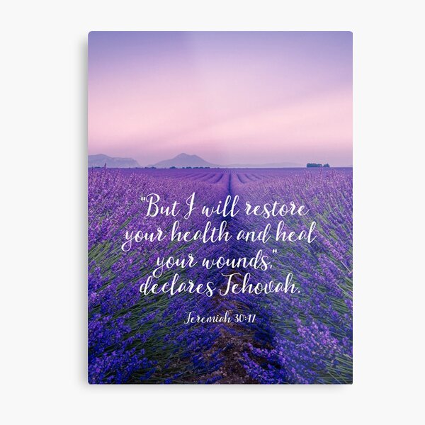 Jeremiah 30:17 Metal Print