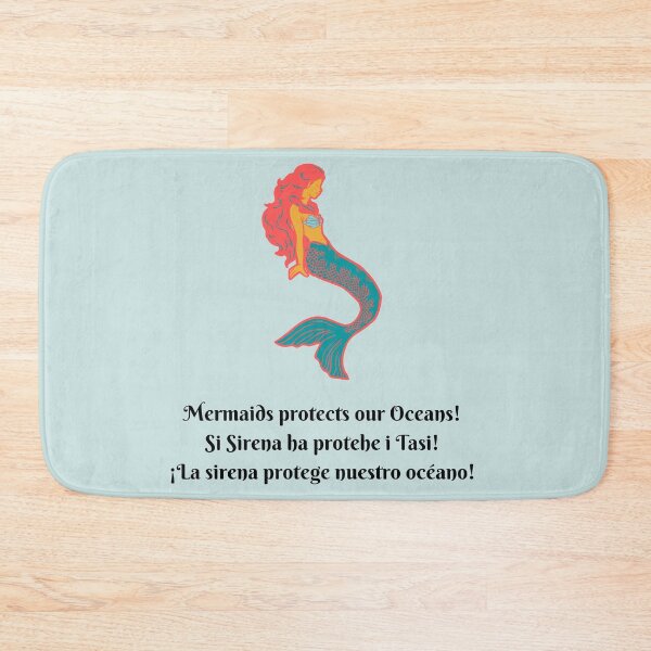 Item preview, Mermaids protects our Oceans! designed and sold by POSITIVE4EVA.
