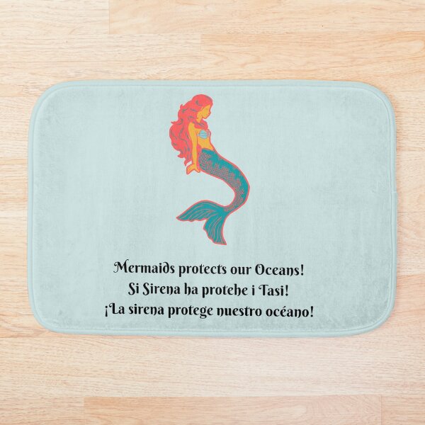 Item preview, ¡Las sirenas protegen nuestros océanos! designed and sold by POSITIVE4EVA.