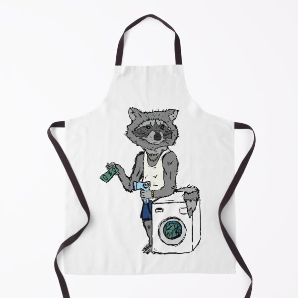 Item preview, Money laundering raccoon designed and sold by wearelefties.