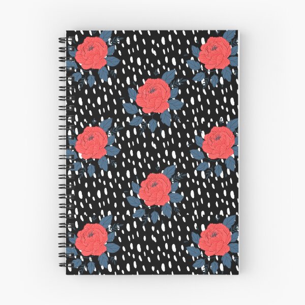 Item preview, Red Roses with White Polka Dots designed and sold by BlissfulSummer.