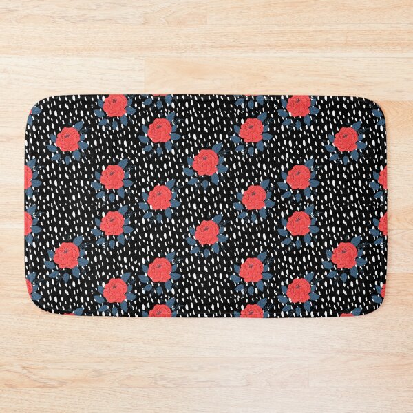 Item preview, Red Roses with White Polka Dots designed and sold by BlissfulSummer.