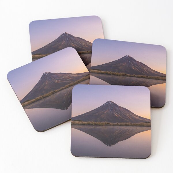Item preview, Beautiful Mount Taranaki sunset reflections  designed and sold by BradDennien.