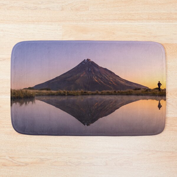 Item preview, Beautiful Mount Taranaki sunset reflections  designed and sold by BradDennien.