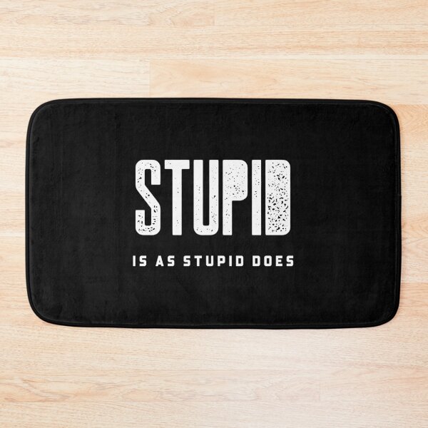 Aperçu de l'œuvre Stupide est aussi stupide créée et vendue par Gold Crown .