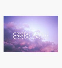 Crystal Castles Photographic Print