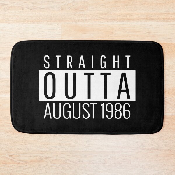 Item preview, Straight Outta August 1986  designed and sold by Teelogic.