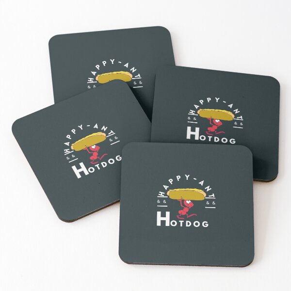 Item preview, Happy Ant with Hotdog designed and sold by GlobalHunt.
