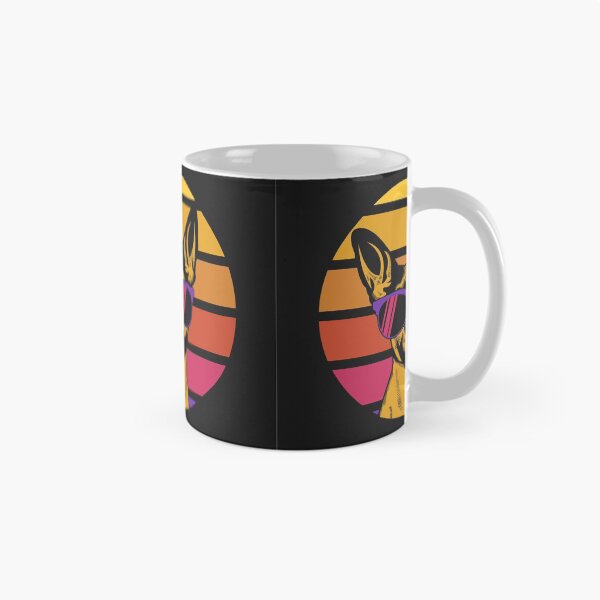 Item preview, Dog Sunset Retro Vector Illustration designed and sold by Peekonet.