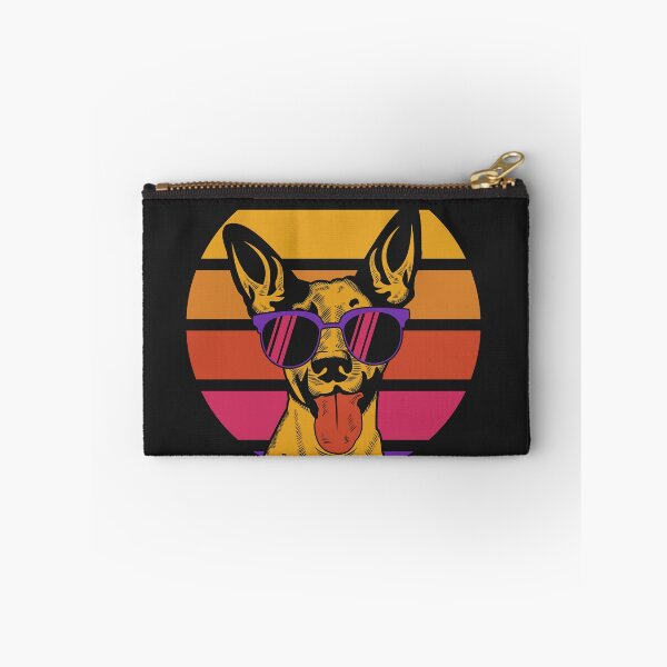 Item preview, Dog Sunset Retro Vector Illustration designed and sold by Peekonet.