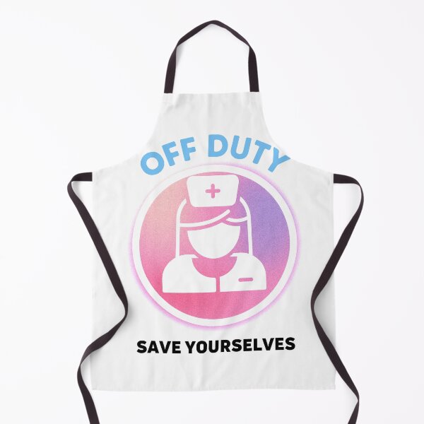 Item preview, Nurse Off Duty Stickers designed and sold by kstrafen.