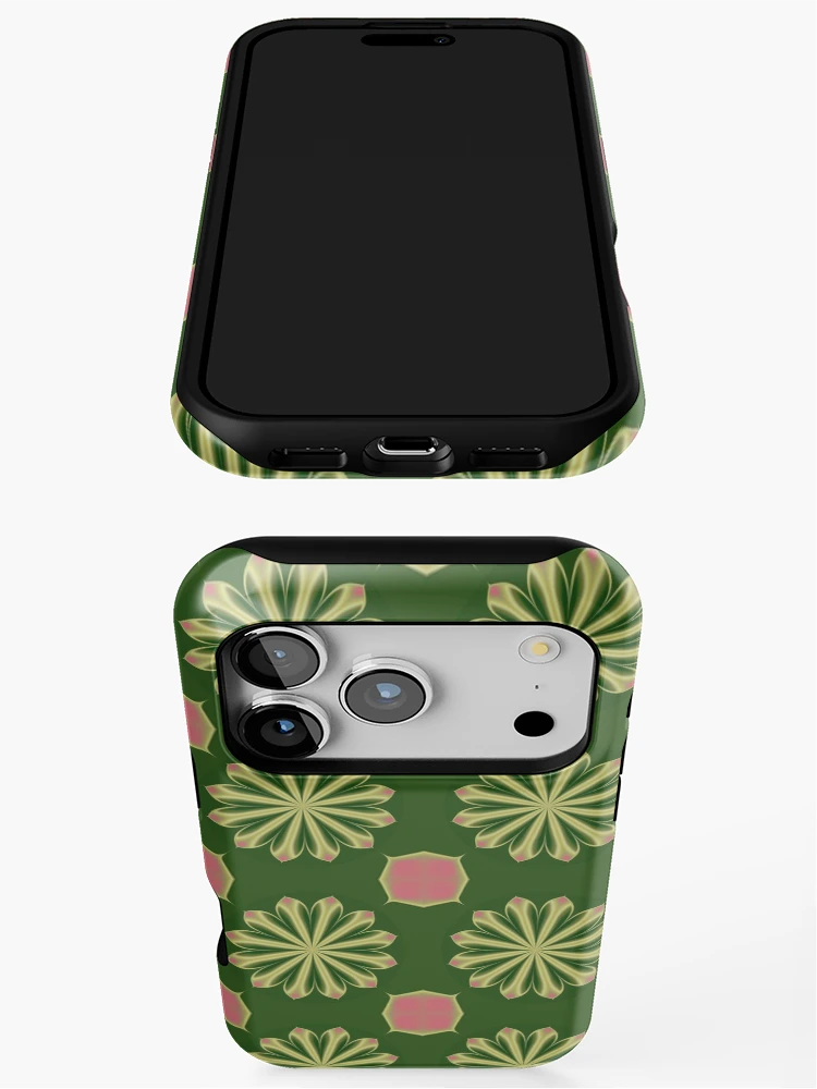 Thumbnail 3 of 4, iPhone Case, Abstract Geometric Print designed and sold by SpringForever.
