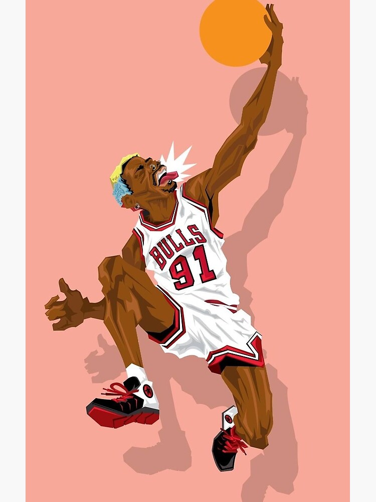 Dennis Rodman " Greeting Card for Sale by courtdavies | Redbubble Dennis Rodman " Greeting Card for Sale by courtdavies | Redbubble