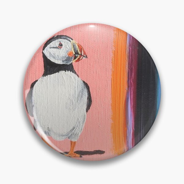 Item preview, Are you following me? - Puffin in colour designed and sold by sherellea.