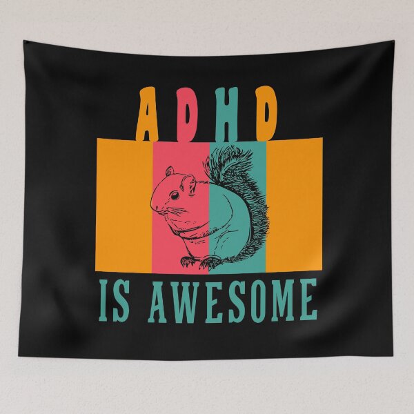 Item preview, ADHD Is Awesome designed and sold by Color-Sparkle.