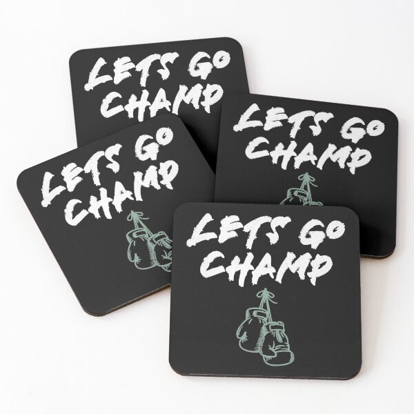 Item preview, Lets Go Champ designed and sold by OverdoneBravado.
