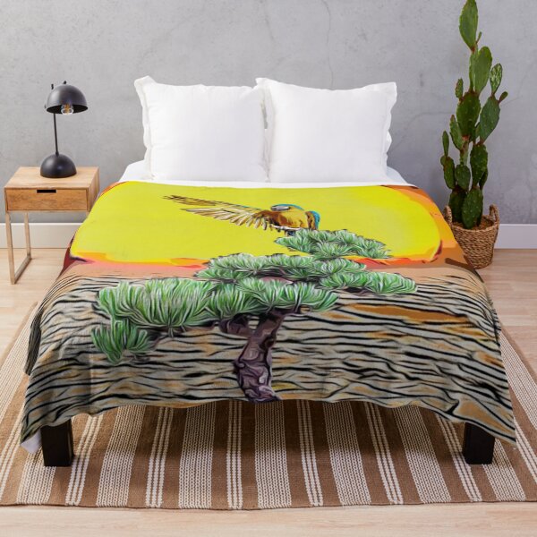 Item preview, Parrot bonsai African sun design  designed and sold by TrippyEarth.