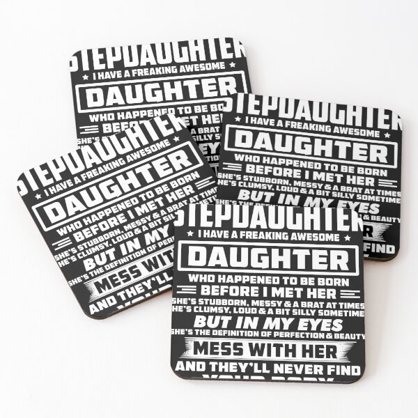 Item preview, I DONT HAVE A STEPDAUGHTER -BEST GIFT FOR DAUGHTER  designed and sold by hasanmasud.
