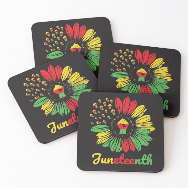 Item preview, Sunflower Fist Juneteenth designed and sold by SukanyaShop.