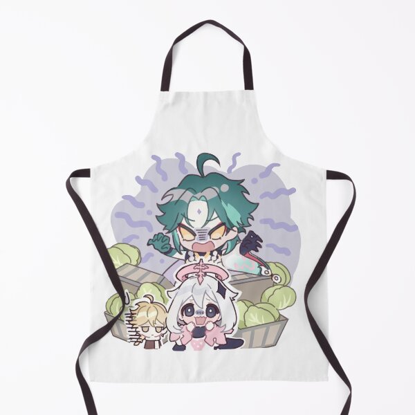 Item preview, Genshin Impact Chibi Xiao and Paimon  designed and sold by NewEraMutant.