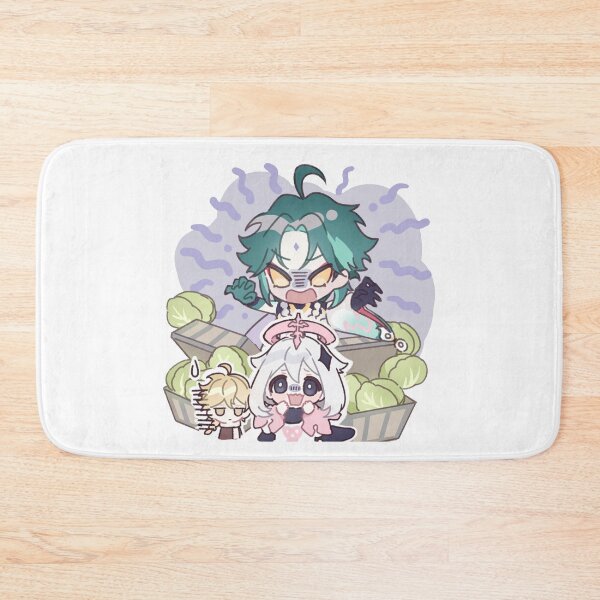 Item preview, Genshin Impact Chibi Xiao and Paimon  designed and sold by NewEraMutant.